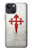 W3200 Order of Santiago Cross of Saint James Funda Carcasa Case y Caso Del Tirón Funda para iPhone 14