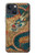 W3541 Dragon Cloud Painting Funda Carcasa Case y Caso Del Tirón Funda para iPhone 14