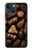 W3840 Dark Chocolate Milk Chocolate Lovers Funda Carcasa Case y Caso Del Tirón Funda para iPhone 14