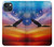 W3841 Bald Eagle Flying Colorful Sky Funda Carcasa Case y Caso Del Tirón Funda para iPhone 14