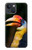 W3876 Colorful Hornbill Funda Carcasa Case y Caso Del Tirón Funda para iPhone 14