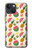 W3883 Fruit Pattern Funda Carcasa Case y Caso Del Tirón Funda para iPhone 14