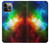 W2312 Colorful Rainbow Space Galaxy Funda Carcasa Case y Caso Del Tirón Funda para iPhone 14 Pro