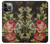 W3013 Vintage Antique Roses Funda Carcasa Case y Caso Del Tirón Funda para iPhone 14 Pro