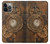 W3401 Clock Gear Steampunk Funda Carcasa Case y Caso Del Tirón Funda para iPhone 14 Pro