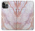 W3482 Soft Pink Marble Graphic Print Funda Carcasa Case y Caso Del Tirón Funda para iPhone 14 Pro