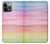 W3507 Colorful Rainbow Pastel Funda Carcasa Case y Caso Del Tirón Funda para iPhone 14 Pro