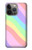 W3810 Pastel Unicorn Summer Wave Funda Carcasa Case y Caso Del Tirón Funda para iPhone 14 Pro