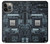 W3880 Electronic Print Funda Carcasa Case y Caso Del Tirón Funda para iPhone 14 Pro