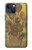 W0214 Van Gogh Vase Fifteen Sunflowers Funda Carcasa Case y Caso Del Tirón Funda para iPhone 14 Plus