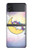 W3485 Cute Unicorn Sleep Funda Carcasa Case y Caso Del Tirón Funda para Samsung Galaxy Z Flip 4