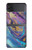 W3676 Colorful Abstract Marble Stone Funda Carcasa Case y Caso Del Tirón Funda para Samsung Galaxy Z Flip 4