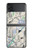 W3882 Flying Enroute Chart Funda Carcasa Case y Caso Del Tirón Funda para Samsung Galaxy Z Flip 4