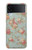 W3910 Vintage Rose Funda Carcasa Case y Caso Del Tirón Funda para Samsung Galaxy Z Flip 4