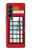 W2059 England British Telephone Box Minimalist Funda Carcasa Case y Caso Del Tirón Funda para Samsung Galaxy Z Fold 4