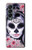 W3821 Sugar Skull Steam Punk Girl Gothic Funda Carcasa Case y Caso Del Tirón Funda para Samsung Galaxy Z Fold 4