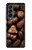 W3840 Dark Chocolate Milk Chocolate Lovers Funda Carcasa Case y Caso Del Tirón Funda para Samsung Galaxy Z Fold 4