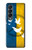 W3857 Peace Dove Ukraine Flag Funda Carcasa Case y Caso Del Tirón Funda para Samsung Galaxy Z Fold 4