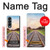 W3866 Railway Straight Train Track Funda Carcasa Case y Caso Del Tirón Funda para Samsung Galaxy Z Fold 4