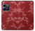 W3817 Red Floral Cherry blossom Pattern Funda Carcasa Case y Caso Del Tirón Funda para OnePlus 10T