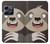 W3855 Sloth Face Cartoon Funda Carcasa Case y Caso Del Tirón Funda para OnePlus 10T