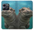 W3871 Cute Baby Hippo Hippopotamus Funda Carcasa Case y Caso Del Tirón Funda para OnePlus 10T