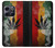 W3890 Reggae Rasta Flag Smoke Funda Carcasa Case y Caso Del Tirón Funda para OnePlus 10T