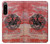 W3831 Viking Norse Ancient Symbol Funda Carcasa Case y Caso Del Tirón Funda para Sony Xperia 5 IV