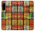 W3861 Colorful Container Block Funda Carcasa Case y Caso Del Tirón Funda para Sony Xperia 5 IV