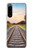 W3866 Railway Straight Train Track Funda Carcasa Case y Caso Del Tirón Funda para Sony Xperia 5 IV