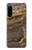 W3886 Gray Marble Rock Funda Carcasa Case y Caso Del Tirón Funda para Sony Xperia 5 IV