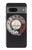 W0059 Retro Rotary Phone Dial On Funda Carcasa Case y Caso Del Tirón Funda para Google Pixel 7