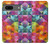 W3477 Abstract Diamond Pattern Funda Carcasa Case y Caso Del Tirón Funda para Google Pixel 7