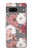 W3716 Rose Floral Pattern Funda Carcasa Case y Caso Del Tirón Funda para Google Pixel 7