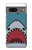 W3825 Cartoon Shark Sea Diving Funda Carcasa Case y Caso Del Tirón Funda para Google Pixel 7