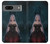 W3847 Lilith Devil Bride Gothic Girl Skull Grim Reaper Funda Carcasa Case y Caso Del Tirón Funda para Google Pixel 7