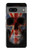 W3848 United Kingdom Flag Skull Funda Carcasa Case y Caso Del Tirón Funda para Google Pixel 7