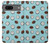 W3860 Coconut Dot Pattern Funda Carcasa Case y Caso Del Tirón Funda para Google Pixel 7