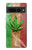 W2109 Smoke Reggae Rasta Flag Funda Carcasa Case y Caso Del Tirón Funda para Google Pixel 7 Pro