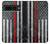 W3687 Firefighter Thin Red Line American Flag Funda Carcasa Case y Caso Del Tirón Funda para Google Pixel 7 Pro