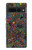 W3815 Psychedelic Art Funda Carcasa Case y Caso Del Tirón Funda para Google Pixel 7 Pro