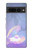 W3823 Beauty Pearl Mermaid Funda Carcasa Case y Caso Del Tirón Funda para Google Pixel 7 Pro