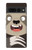 W3855 Sloth Face Cartoon Funda Carcasa Case y Caso Del Tirón Funda para Google Pixel 7 Pro