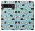 W3860 Coconut Dot Pattern Funda Carcasa Case y Caso Del Tirón Funda para Google Pixel 7 Pro