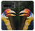 W3876 Colorful Hornbill Funda Carcasa Case y Caso Del Tirón Funda para Google Pixel 7 Pro
