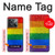 W2683 Rainbow LGBT Pride Flag Funda Carcasa Case y Caso Del Tirón Funda para OnePlus Ace Pro