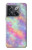 W3706 Pastel Rainbow Galaxy Pink Sky Funda Carcasa Case y Caso Del Tirón Funda para OnePlus Ace Pro