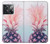 W3711 Pink Pineapple Funda Carcasa Case y Caso Del Tirón Funda para OnePlus Ace Pro