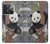 W3793 Cute Baby Panda Snow Painting Funda Carcasa Case y Caso Del Tirón Funda para OnePlus Ace Pro