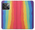 W3799 Cute Vertical Watercolor Rainbow Funda Carcasa Case y Caso Del Tirón Funda para OnePlus Ace Pro